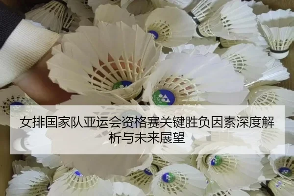 女排国家队亚运会资格赛关键胜负因素深度解析与未来展望